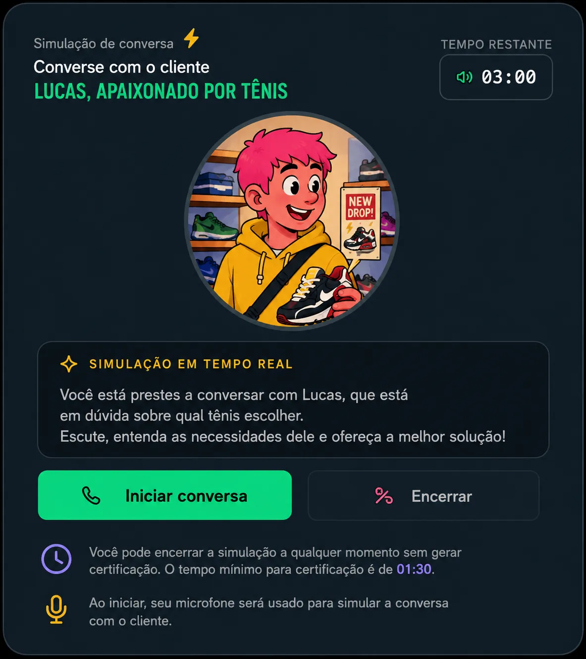 Roleplay de Atendimento