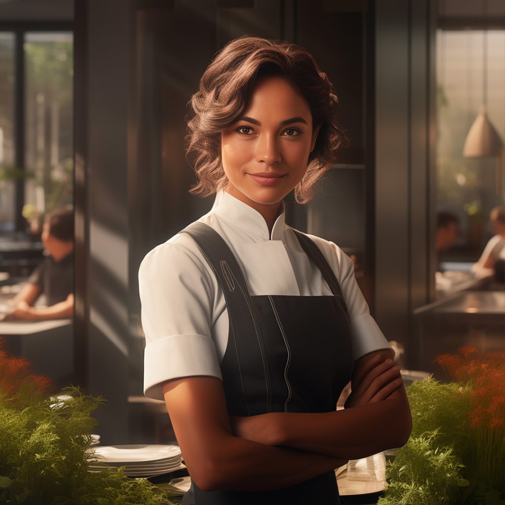 O Auxiliar de Limpeza mantém a limpeza do restaurante, garantindo um ambiente impecável.