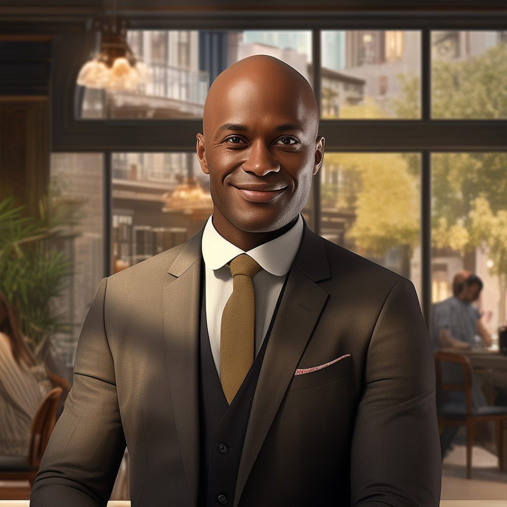 O Gerente é o líder do restaurante, responsável pela qualidade do serviço e pelo desempenho geral da equipe.